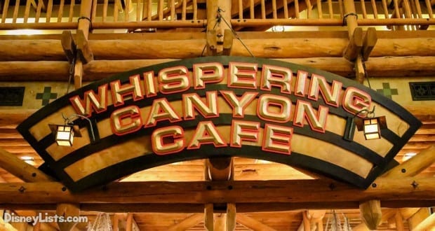 Whispering Canyon Cafe Disney Reviews Whispering Canyon Cafe Disney Reviews