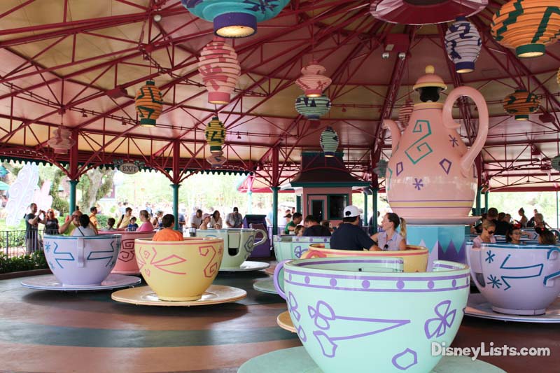 10 Head-Spinning Facts About Disney's Mad Tea Party Ride