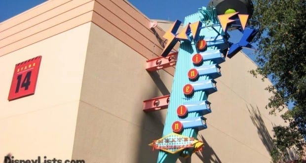Sci-Fi Dine-In Sign