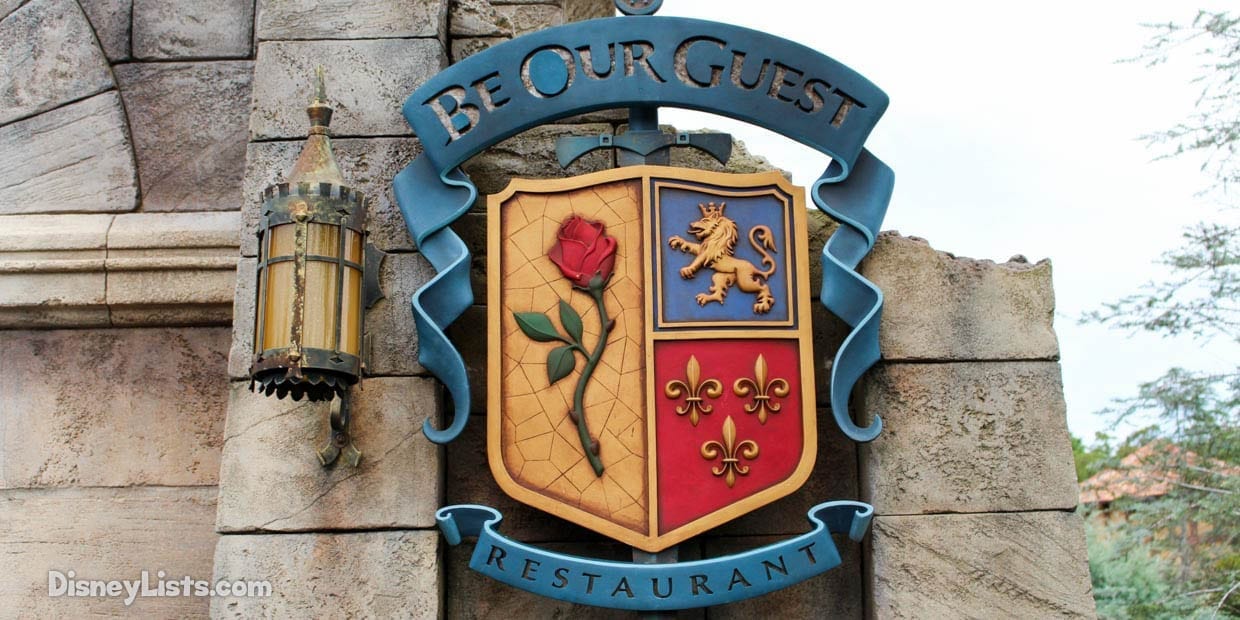 Be Our Guest Lunch 7 Things You Need To Know Disneylists Com