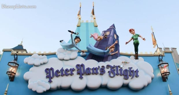 8 Facts And Secrets About Peter Pan S Flight At Disney S Magic Kingdom Park Disneylists Com