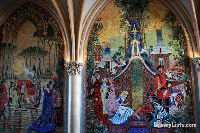 Castle Murals-2 – DisneyLists.com