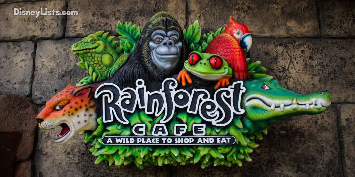 7 Things to Know about Rainforest Cafe in Disney World