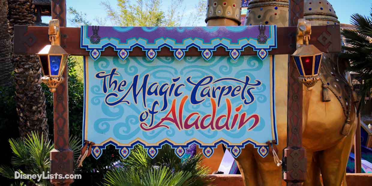 7 Facts And Secrets About Magic Carpets Of Aladdin At Disney S Magic Kingdom Disneylists Com