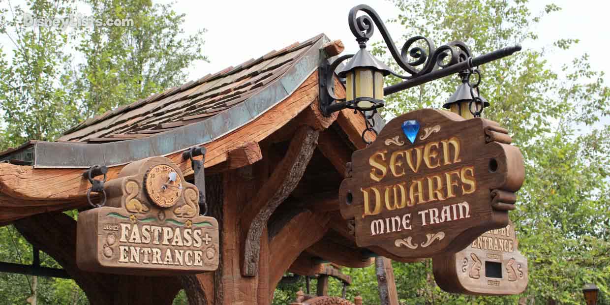 the seven dwarfs mine train