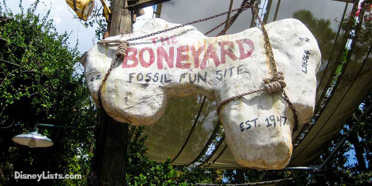 The Boneyard - Animal Kingdom - Disney World