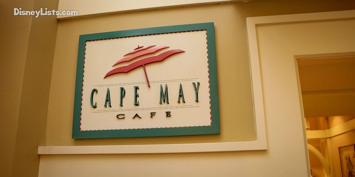 8 Things You Need to Know About Cape May Cafe for Dinner at Walt Disney