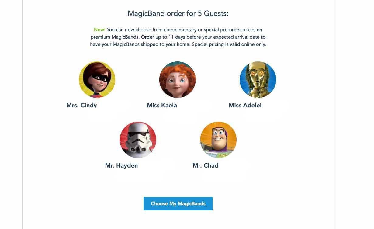 New MagicBand upgrade options are now available