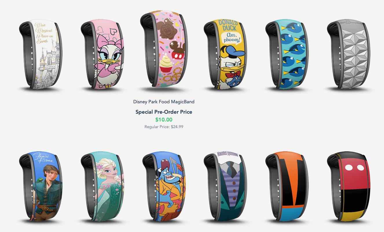 New MagicBand upgrade options are now available