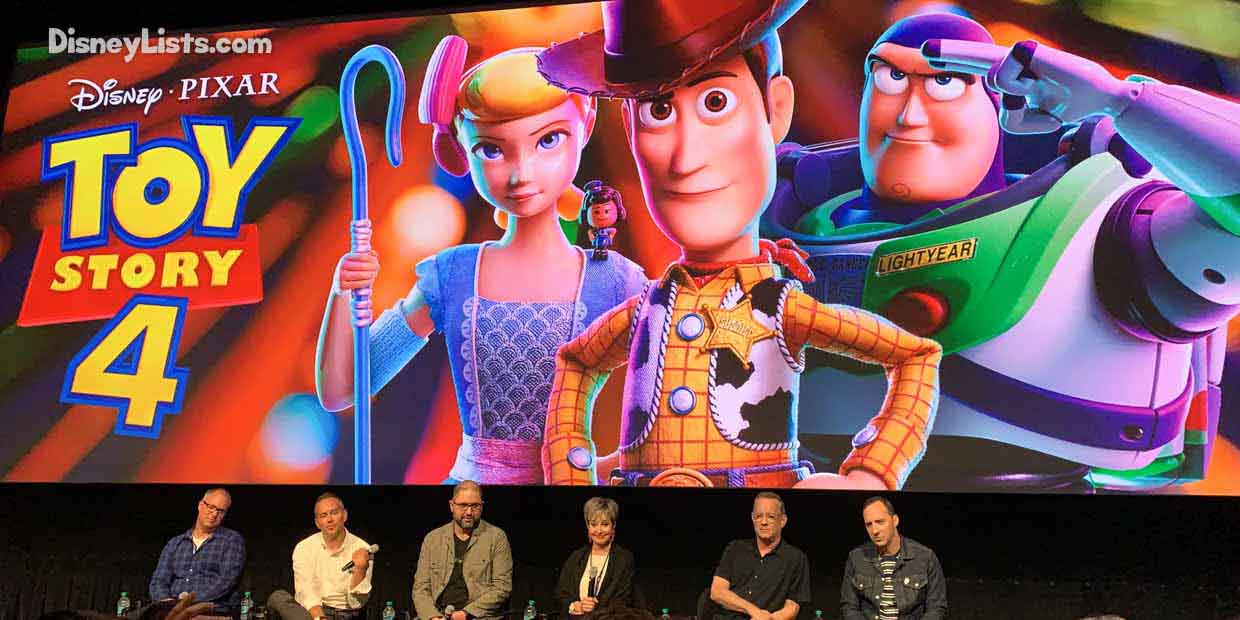  Toy Story 4 : Tom Hanks, Tim Allen, Annie Potts, Tony