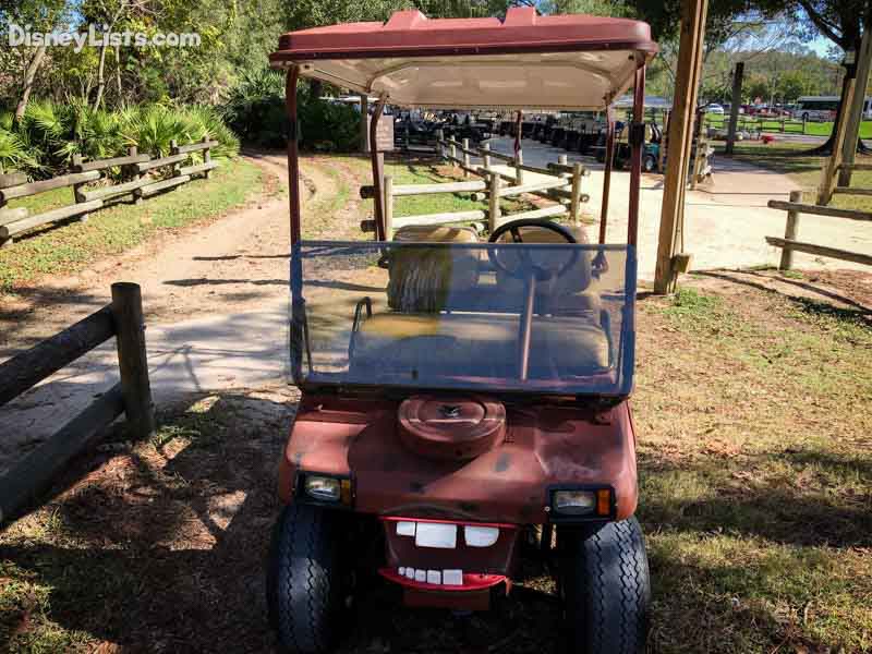 fort wilderness golf cart rental online