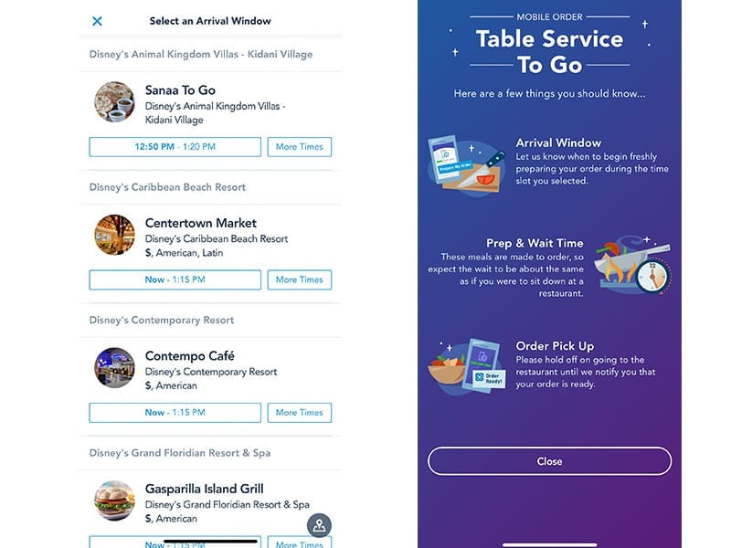 NEWS Disney Testing Mobile OrderTable Service to Go LaptrinhX / News