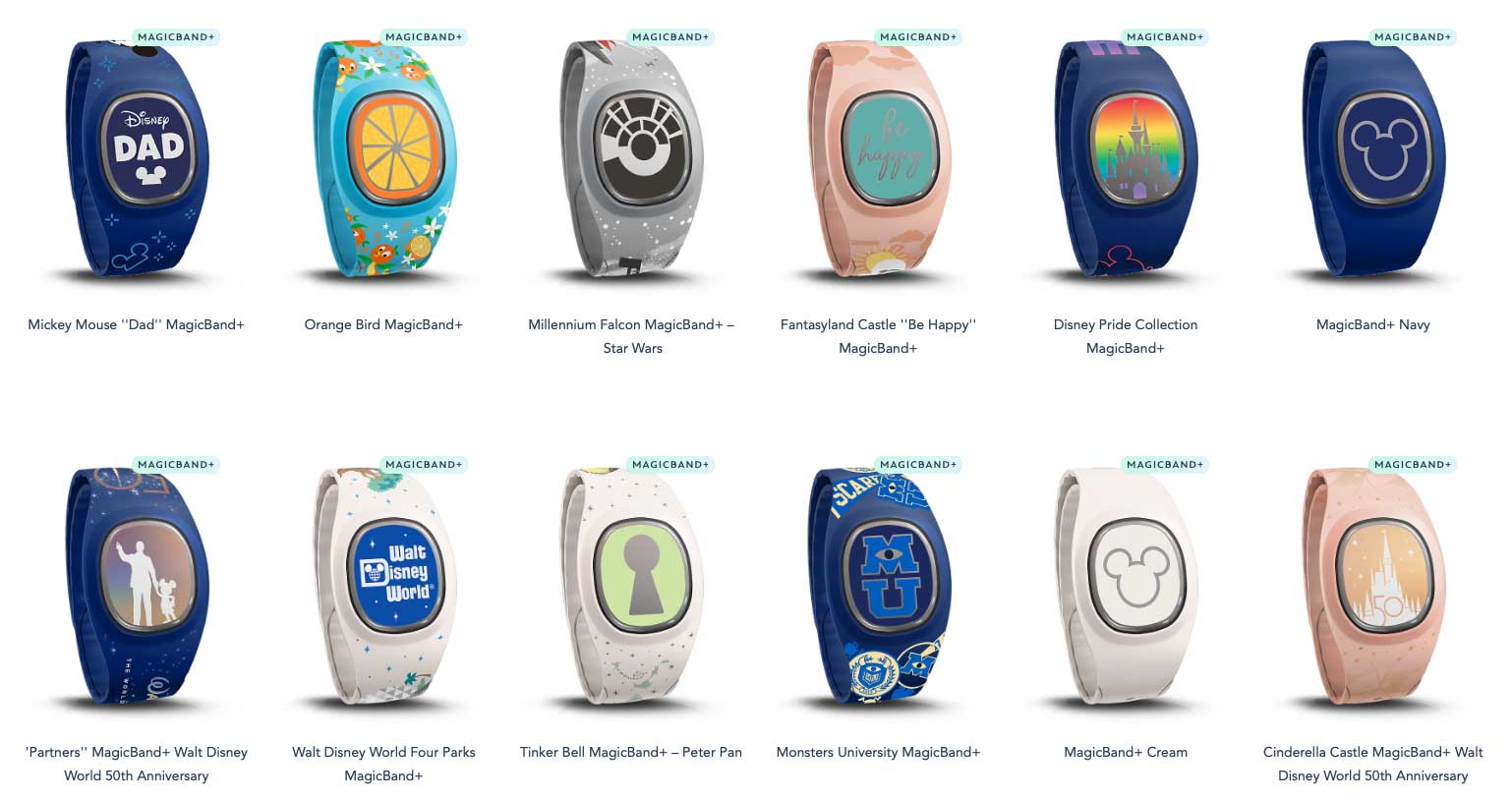 Discount Pre-Arrival MagicBands & MagicBand+ at Disney World (Fall