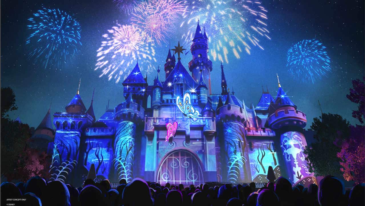 NEWS Disney 100 Celebration at Disneyland Resort Brings New Fireworks